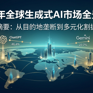 2026全球生成式AI市场鸟瞰：从目的地垄断到多元化割据